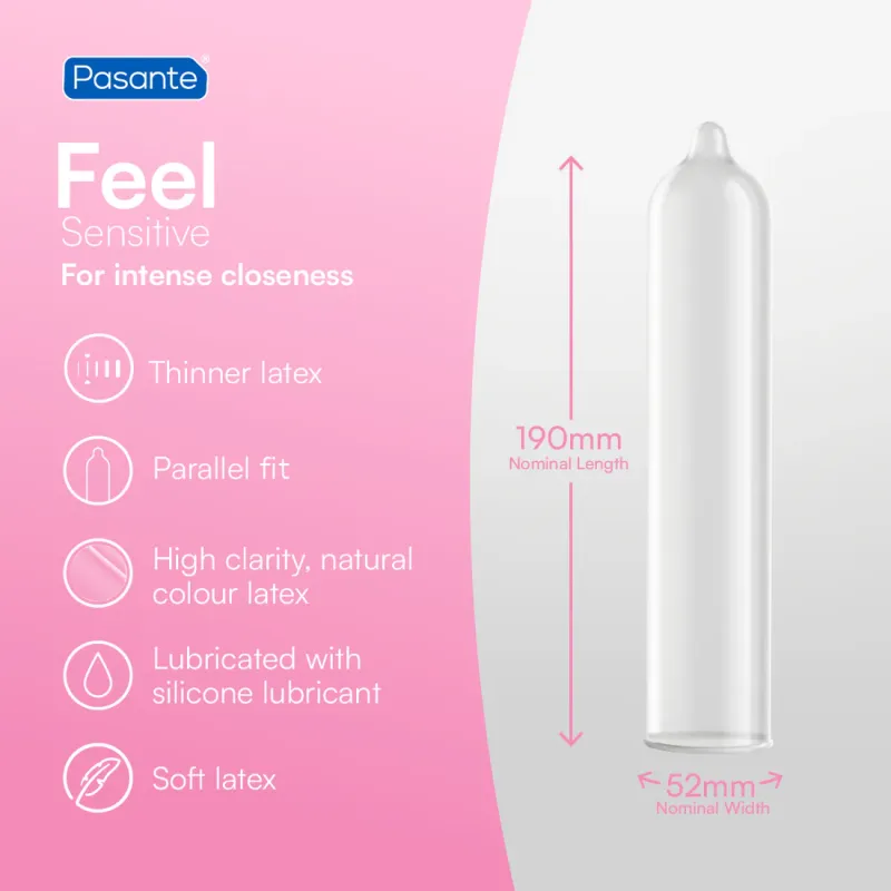 Pasante Sensitive Feel kondoomid