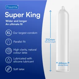 Pasante Super King kondoomid