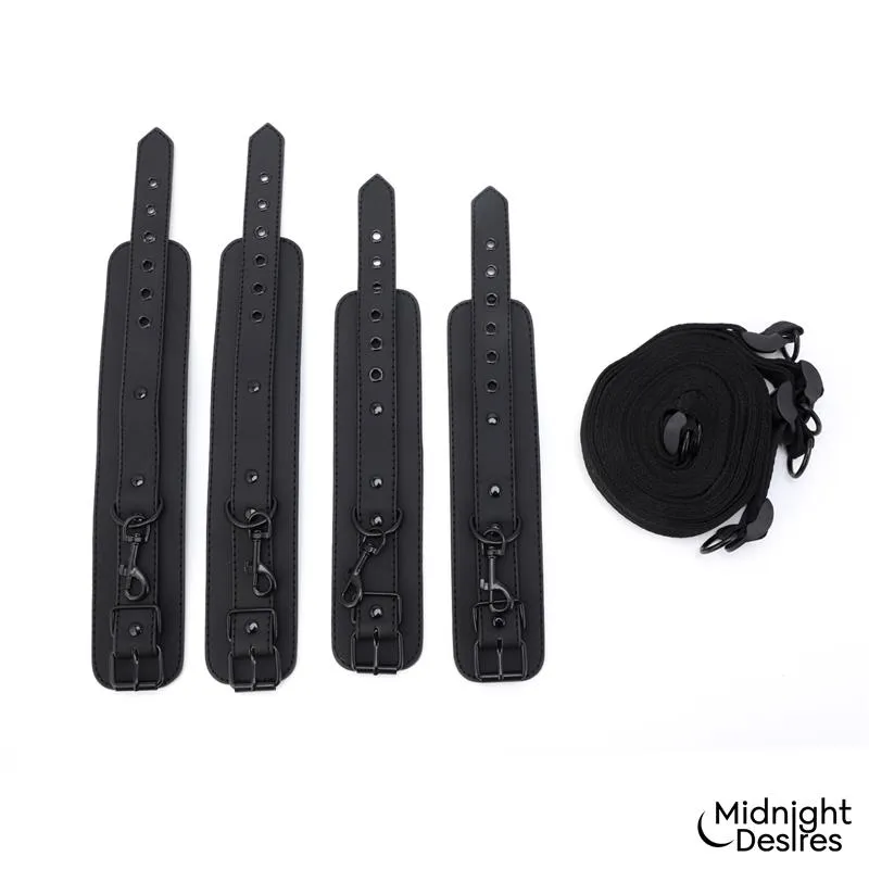 Voodialune fikseerimiskomplekt randme- ja pahkluukätistega Cl.24