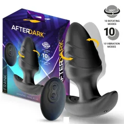 AFTERDARK Frank pöörlev vibreeriv anaaltapp puldiga | Noks