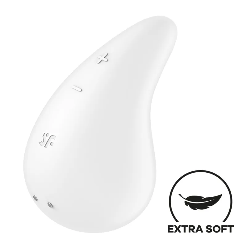 Satisfyer Dew Drop pealepandav kliitorivibraator – Valge