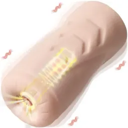 XISE masturbaator imemis- ja vibratsiooniefektiga