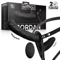 INTOYOU BDSM LINE Jordan страпон с вибрацией