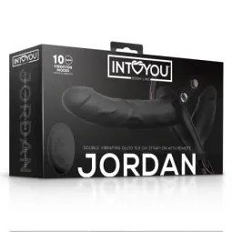 INTOYOU BDSM LINE Jordan страпон с вибрацией