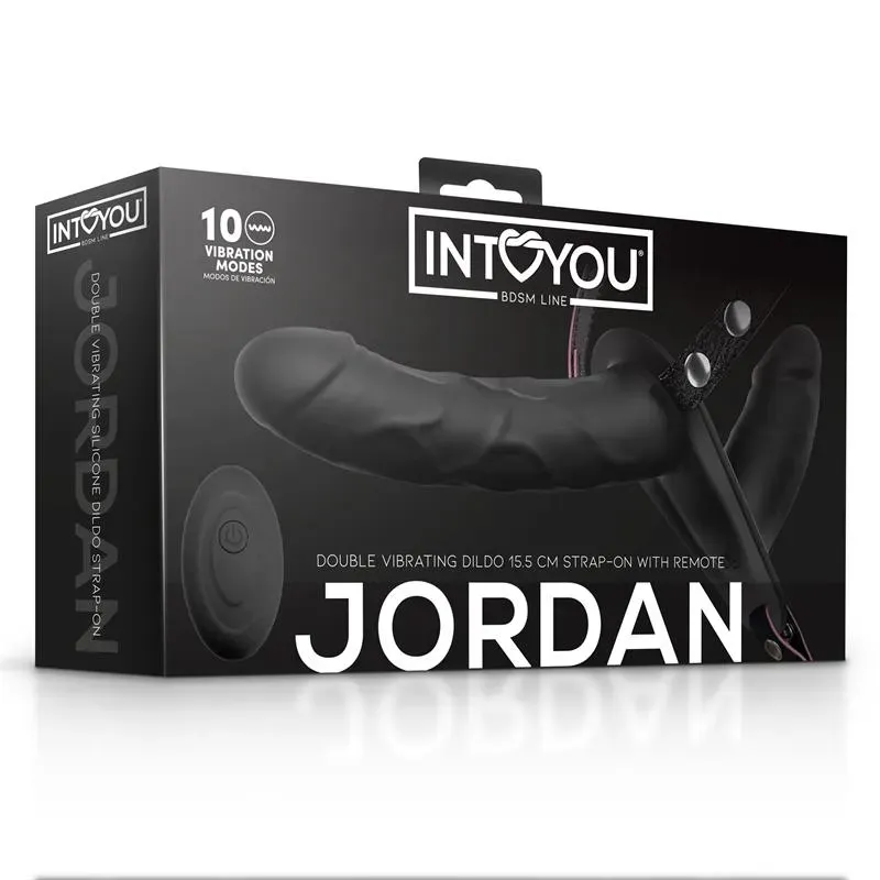 INTOYOU BDSM LINE Jordan страпон с вибрацией