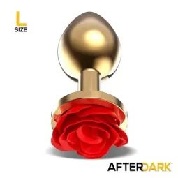 AFTERDARK металлическая анальная пробка L