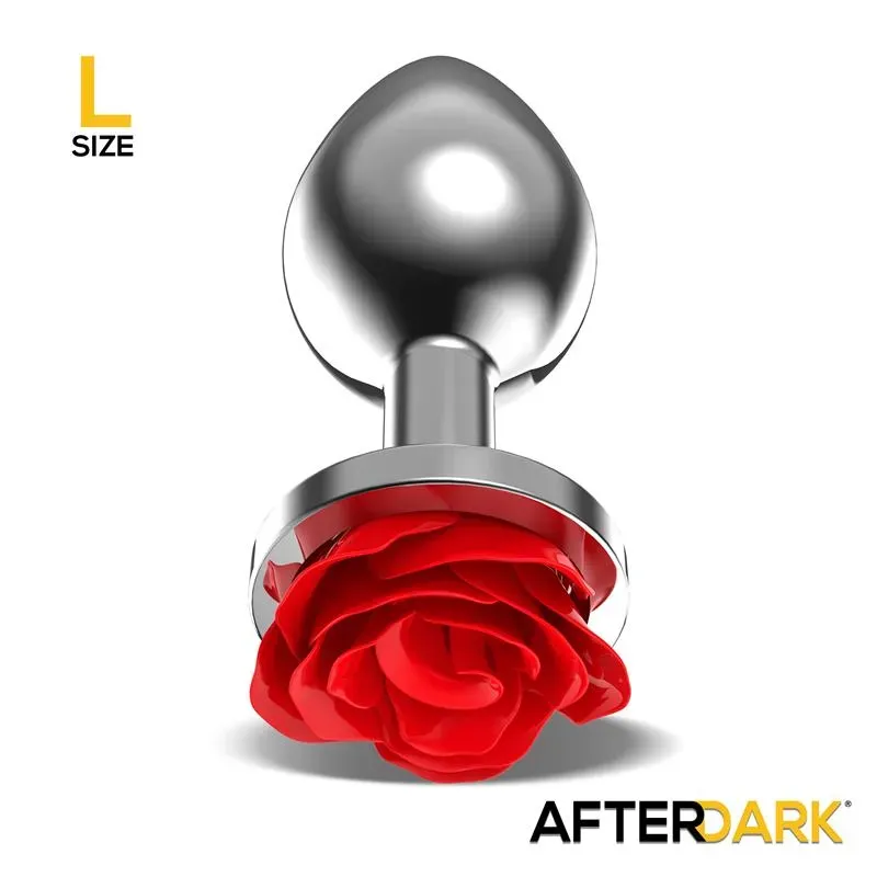 AFTERDARK металлическая анальная пробка L