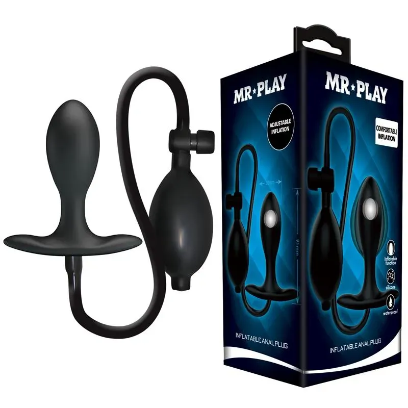 MR PLAY надувная анальная пробка из силикона