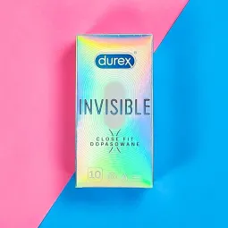 Durex Invisible Close Fit 10
