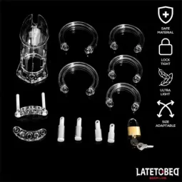 LATETOBED BDSM LINE клетка верности, длинная