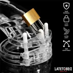 LATETOBED BDSM LINE короткая клетка верности