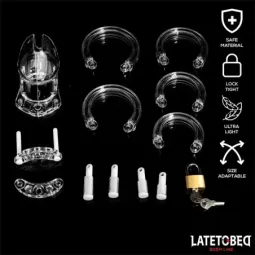 LATETOBED BDSM LINE короткая клетка верности