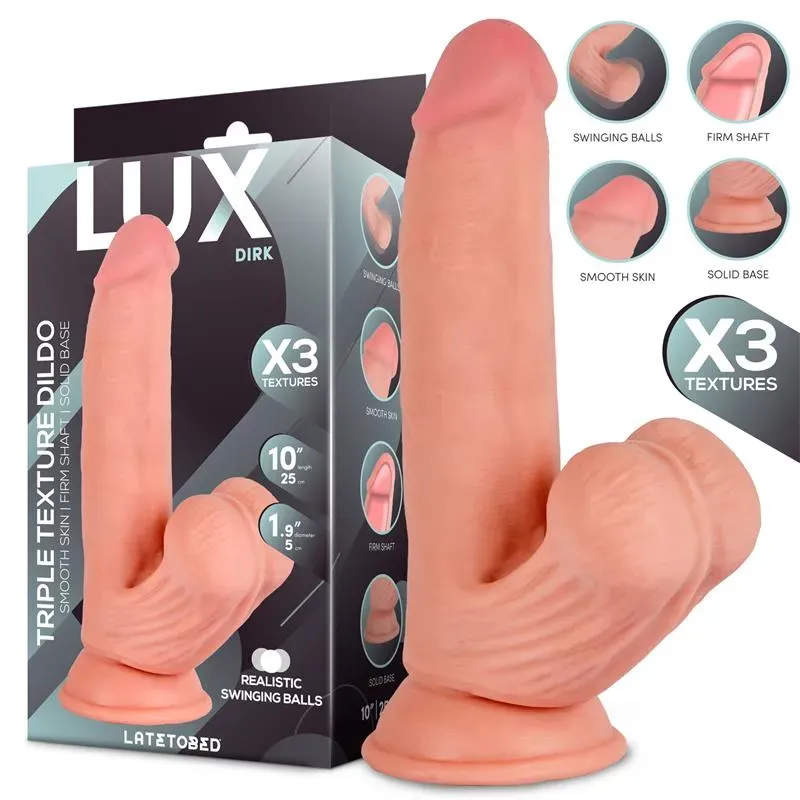 LUX Dirk Triple Density реалистичный дилдо 25 см