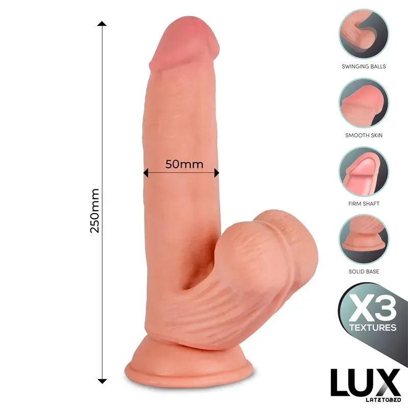 LUX Dirk Triple Density реалистичный дилдо 25 см