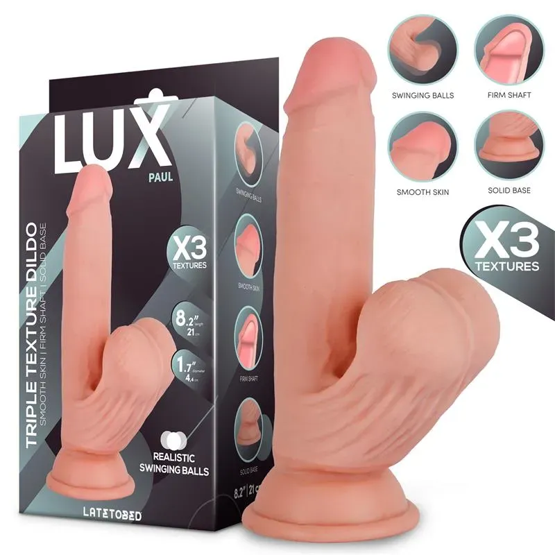 LUX Paul Triple Density realistlik dildo 21 cm