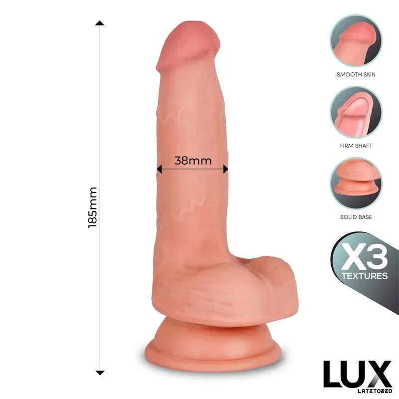 LUX Hans Triple Density реалистичный дилдо 7.2