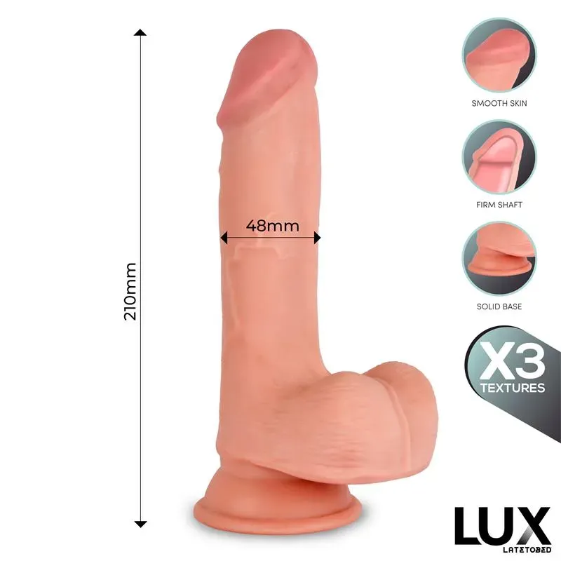 LUX Max Triple Density реалистичный дилдо 21 см