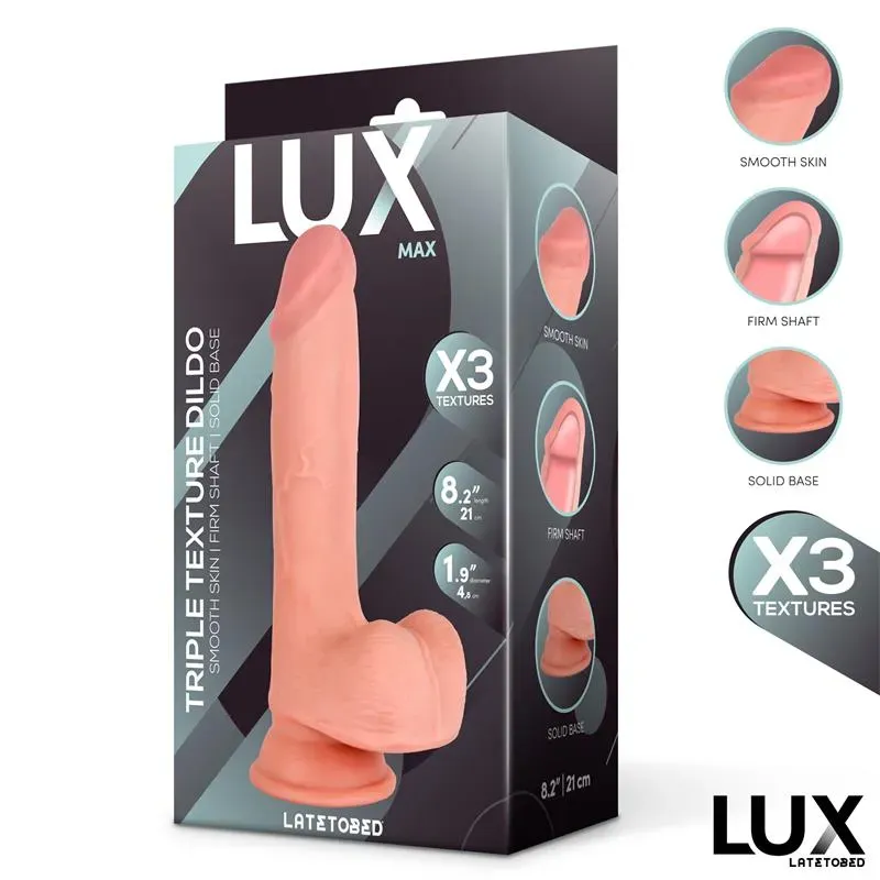 LUX Max Triple Density реалистичный дилдо 21 см