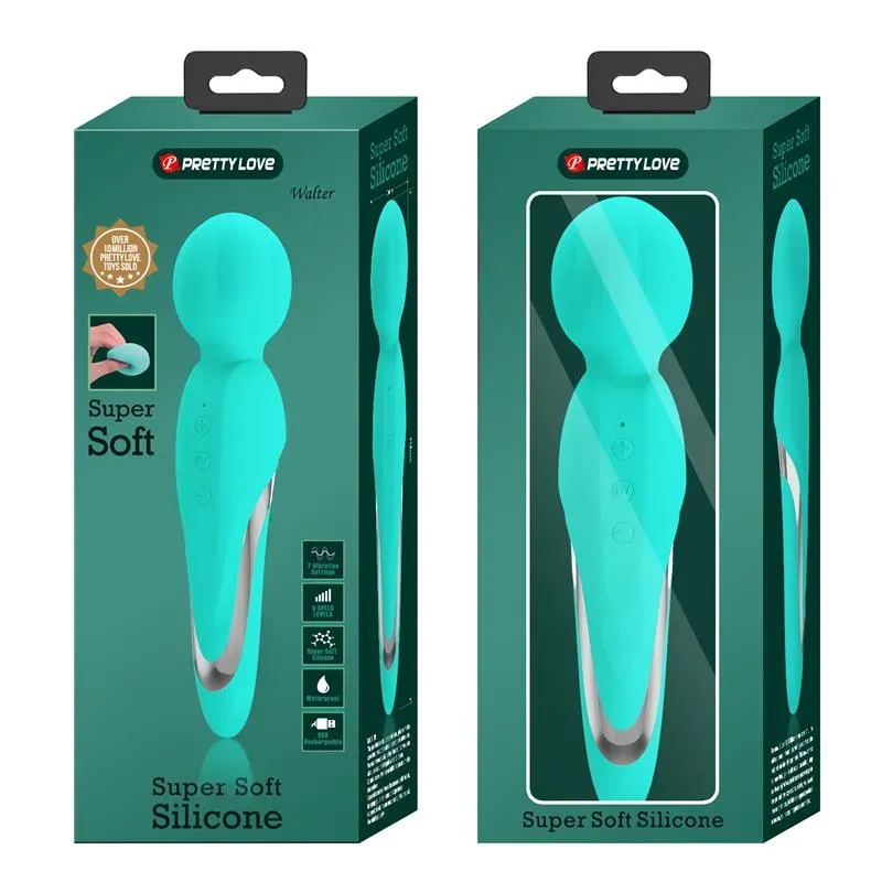 PRETTYLOVE Walter Wand Massager Aqua vibraator