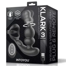INTOYOU Klark анальная пробка с пультом