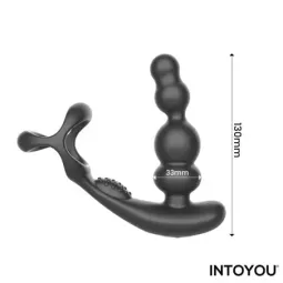 INTOYOU Klark анальная пробка с пультом