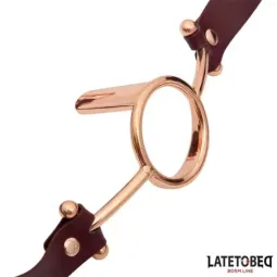 LATETOBED Leather O Ring Gag кожаный кляп-кольцо