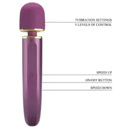 PRETTYLOVE Vibrating Wand Silicona вибромассажёр