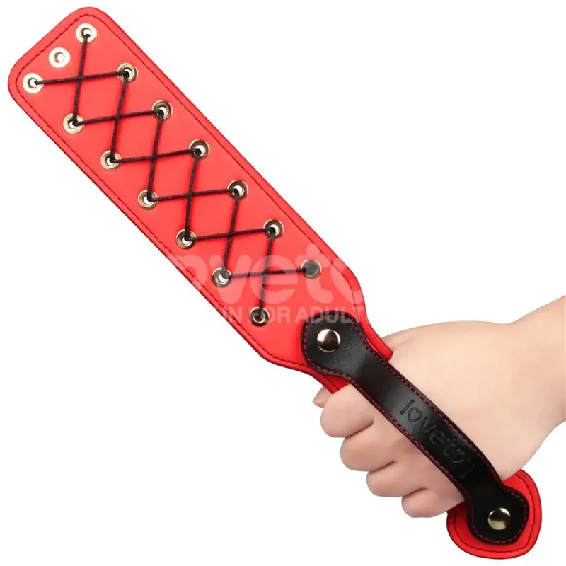 LOVETOY Rebellion Reign Rope Paddle 15 шлепалка