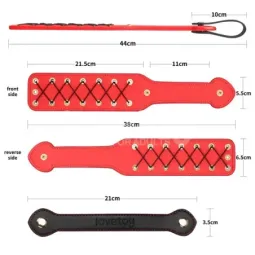 LOVETOY Rebellion Reign Rope Paddle 15 шлепалка