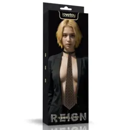 LOVETOY Rebellion Reign ошейник с поводком