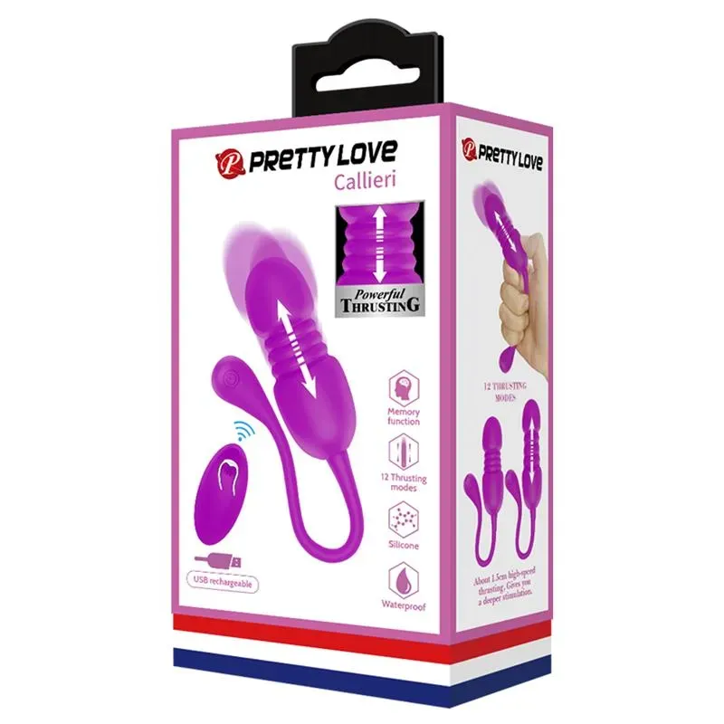 PRETTYLOVE Callieri виброяйцо с пультом