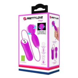PRETTYLOVE Vega виброяйцо с вибрацией и вращением