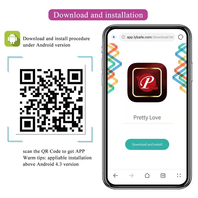 PRETTYLOVE Jefferson анальная пробка с вибрацией