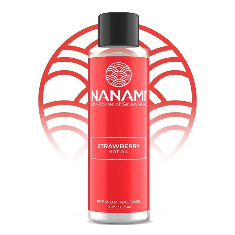 NANAMI Hot Oil massaažiõli maasikas 100 ml