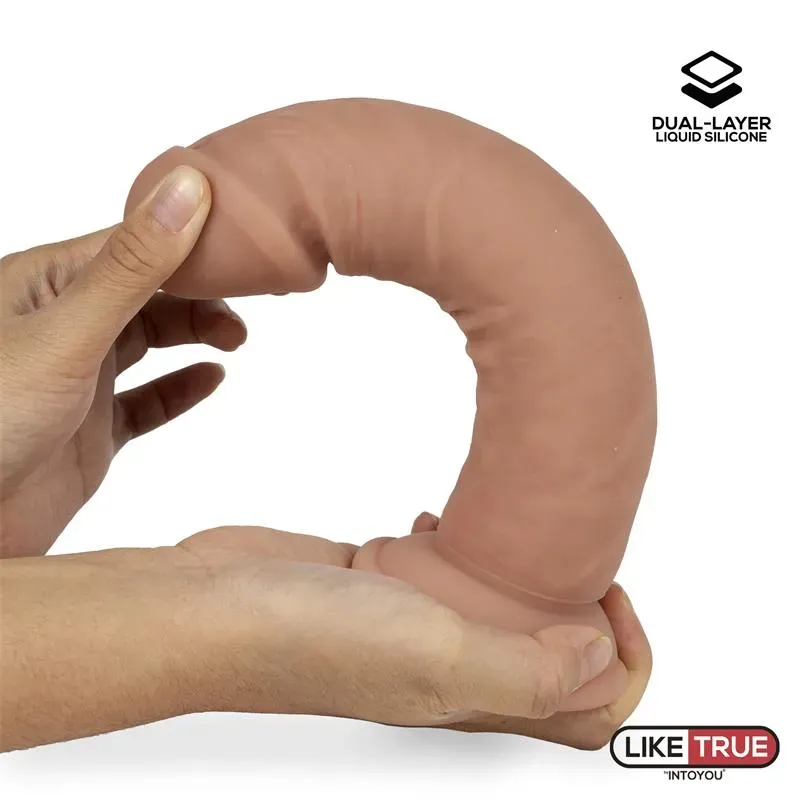 LIKETRUE Dual Layer Dildo 8.5 фаллоимитатор