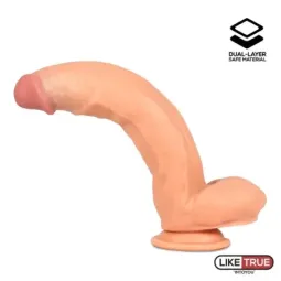 LIKETRUE Dual Layer Retractable 12 фаллоимитатор