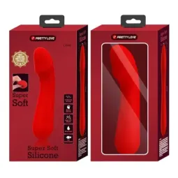 PRETTYLOVE Cetus вибратор для точки G, красный