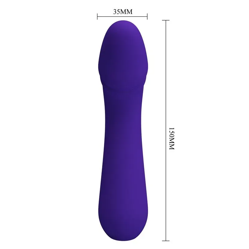 PRETTYLOVE Cetus G-punkti vibraator, lilla