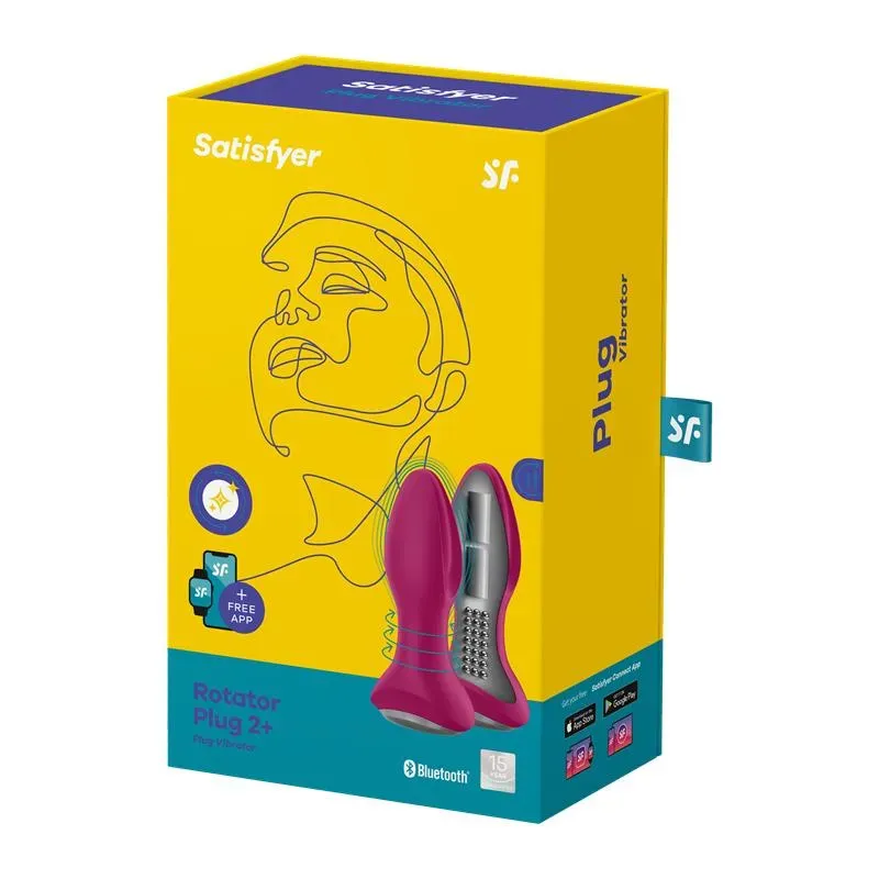 Satisfyer Rotator Plug 2+ анальная пробка