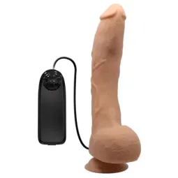 Baile vibreeriv dildo iminapaga, 27 cm