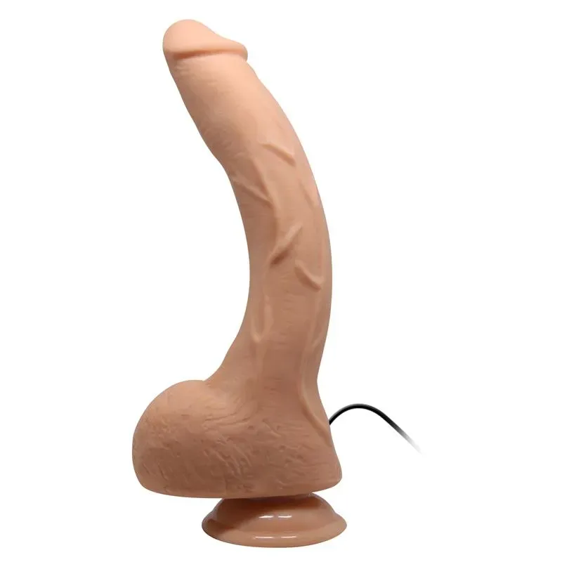 Baile vibreeriv dildo iminapaga, 27 cm