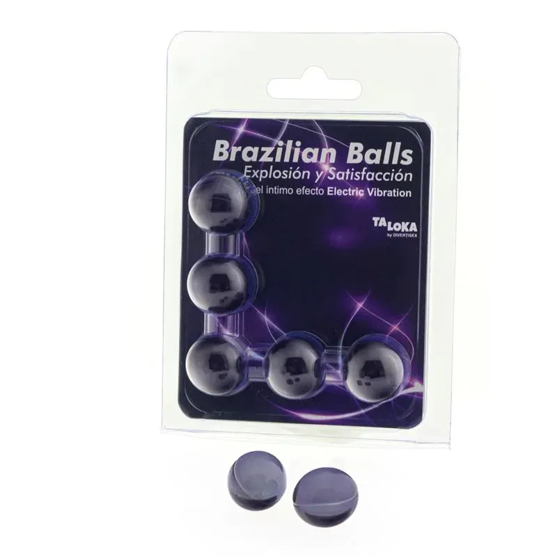 Brazilian Balls geelikuulid 5 tk, vibratsiooniefekt