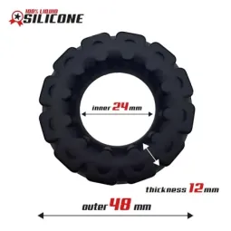 BEAST RINGS эрекционное кольцо из силикона 2,4 см