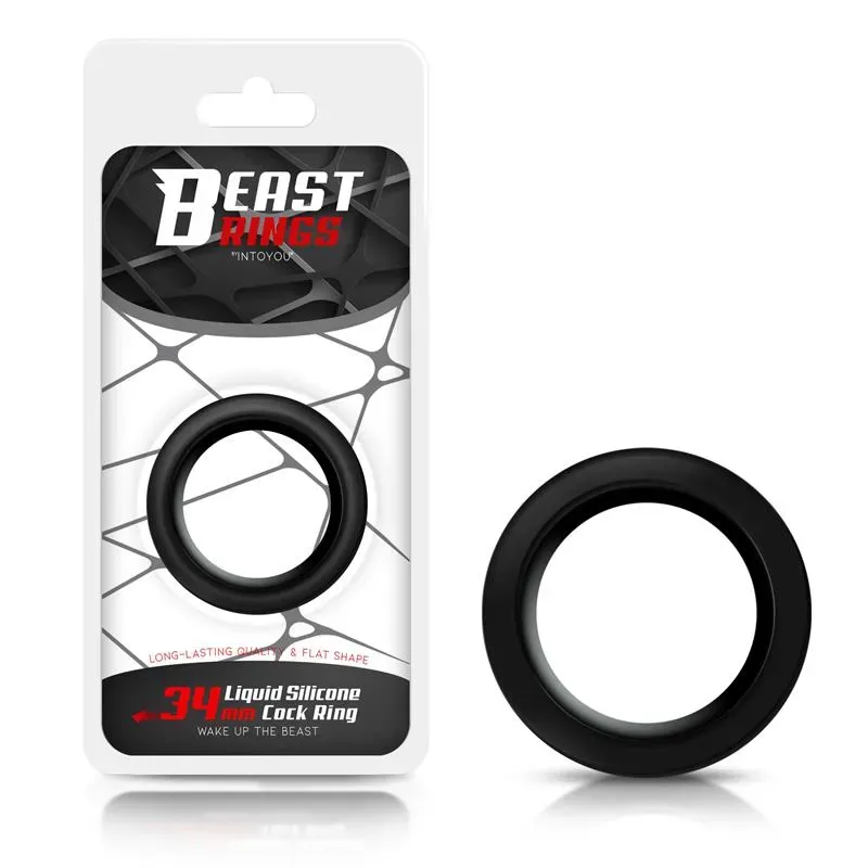 BEAST RINGS эрекционное кольцо 3,4 см, силикон