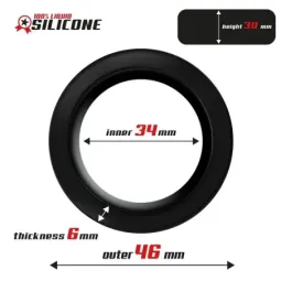 BEAST RINGS эрекционное кольцо 3,4 см, силикон