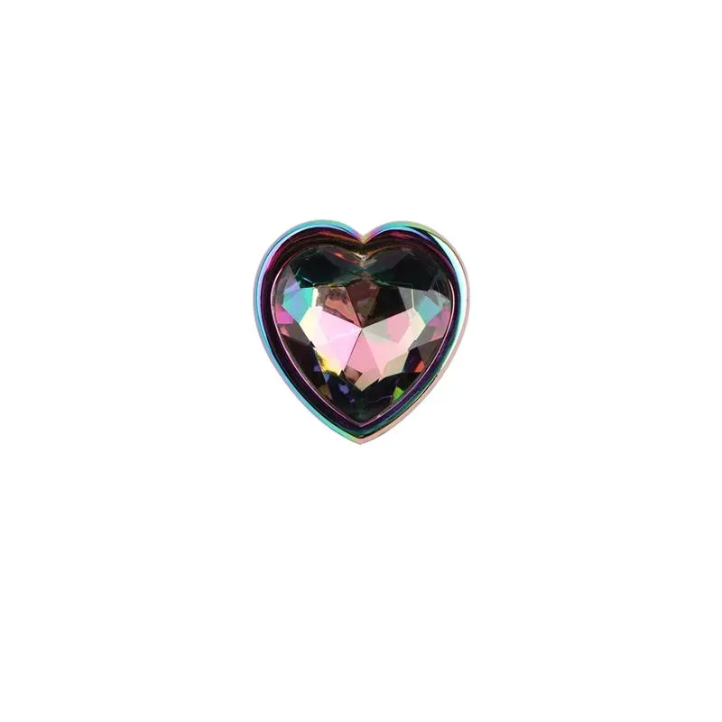 CHISA Rainbow Effect металлическая анальная пробка