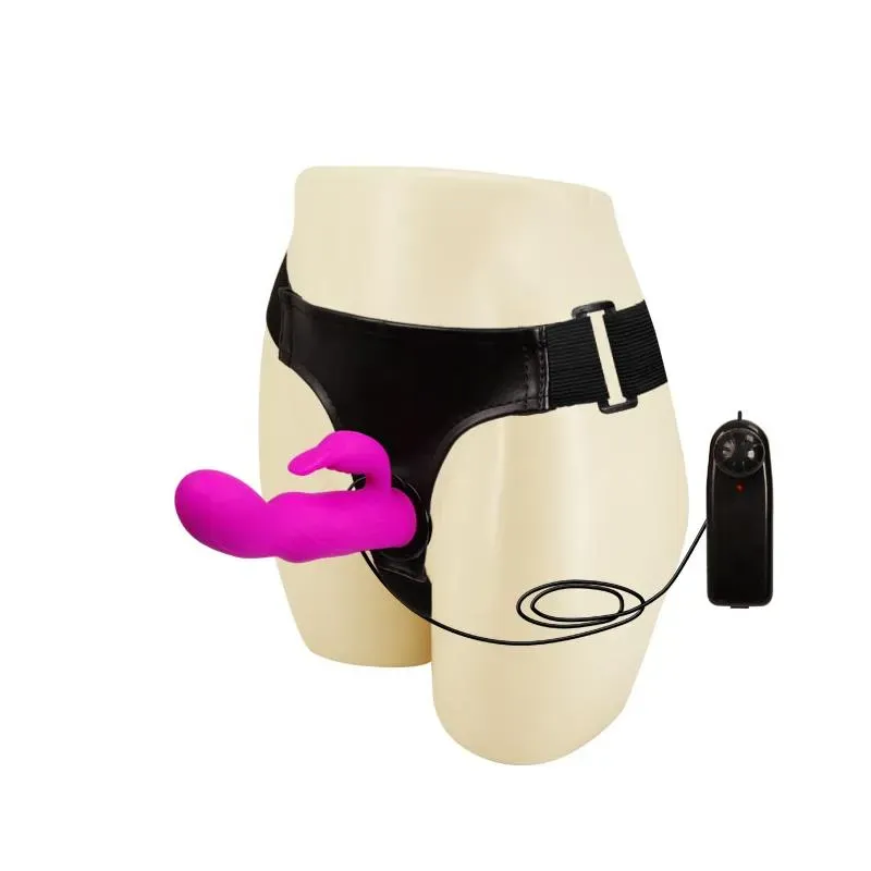 Baile Strap-on вибрирующий страпон 15 см