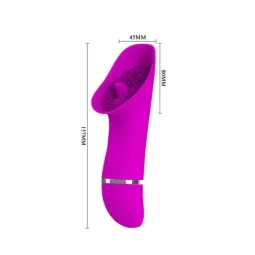 PRETTYLOVE Rudolf Purple клиторальный вибратор