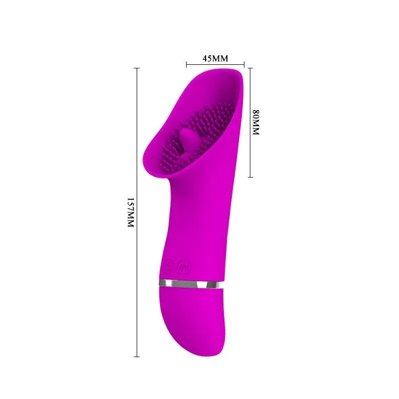 PRETTYLOVE Rudolf Purple клиторальный вибратор