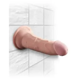 KING COCK Plus 3D Triple Density dildo 6"